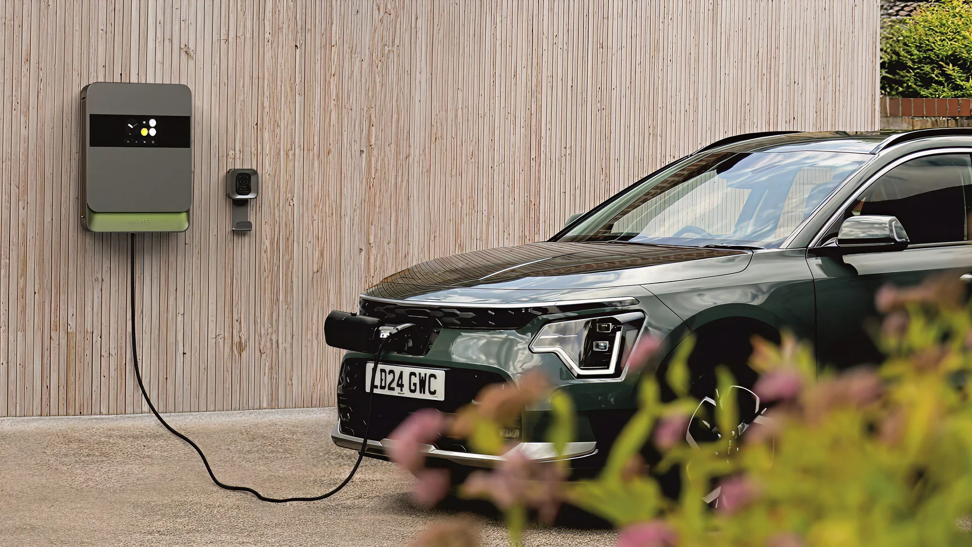EV chargers that power cars and the grid